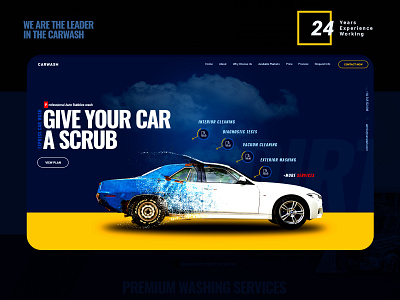 Car wash website