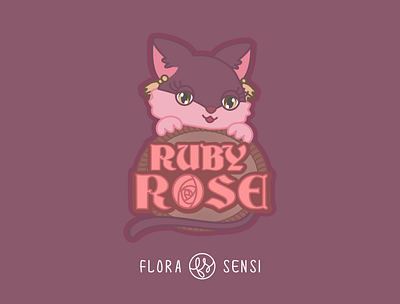 Ruby Rose - Vector Illustration - Game Design design flat game design illustration inkscape minimal vector