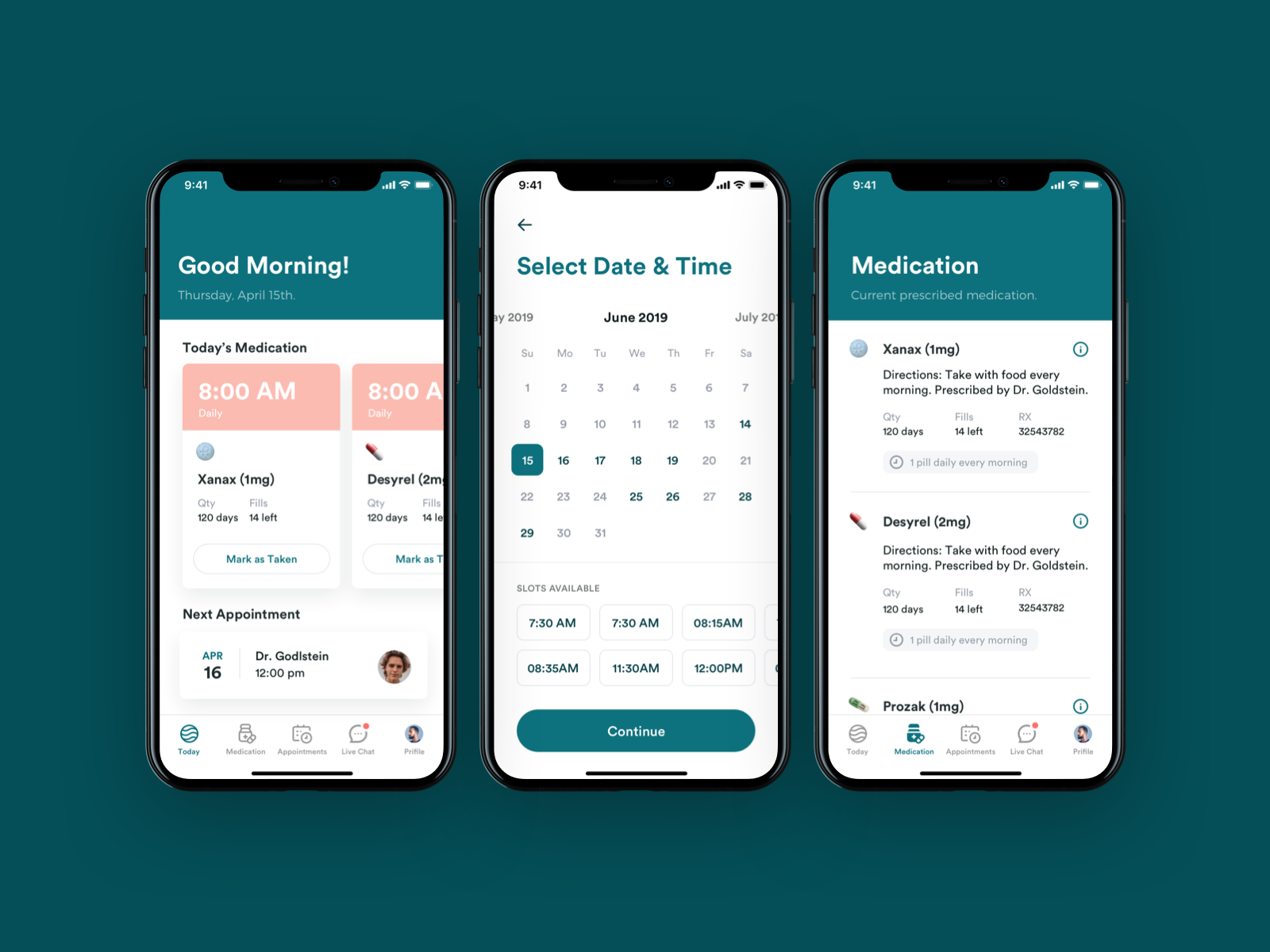 Medical App iOS Design by Vlad Ches on Dribbble