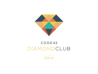 Diamond Club Logo diamond geometric logo presidents club sales incentive program
