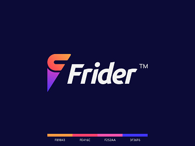 Frider | Letter 'f' modern logo