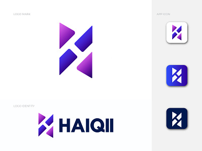 HAIQII | Letter 'H' Modern logo | by gfxpreceptor