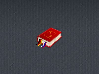 Dictionary book dictionary flag icon translate