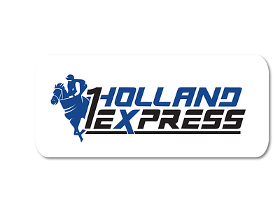 1HollandExpress graphic design logo