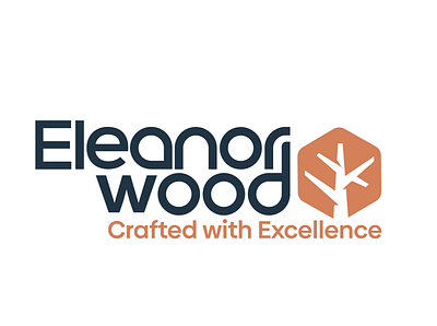 Eleanor Wood graphic design logo vector