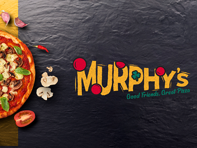 Murphy's graphic design logo vector