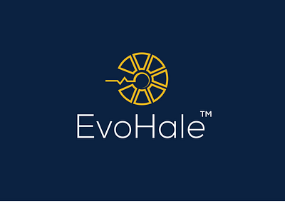 EvoHale graphic design logo vector