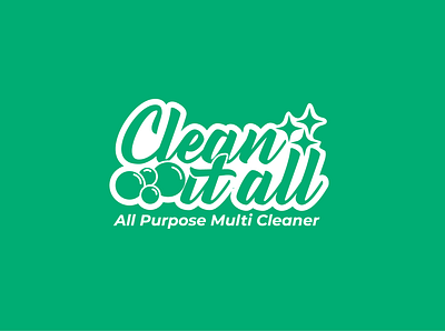 CleanitAll graphic design illustration logo vector