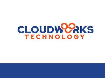 CloudWorks graphic design logo vector