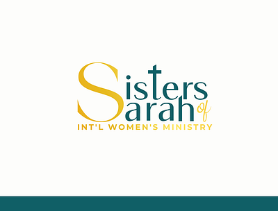 SistersOfSarah graphic design logo vector