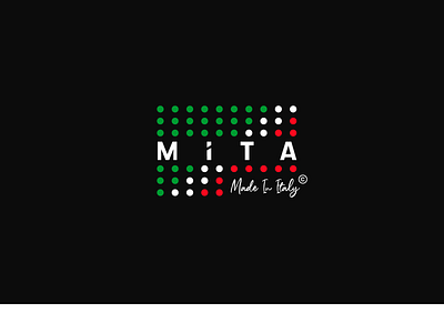 MITA graphic design logo vector