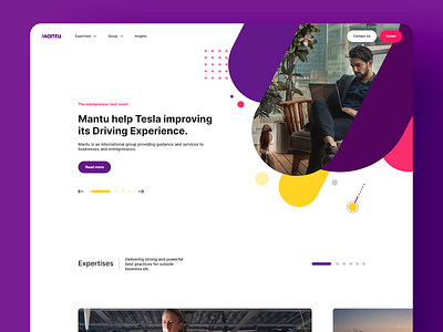 Mantu Global Website interaction ux web webdesign