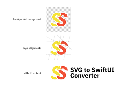 SVG to SwiftUI Converter Logo Design app branding design graphic design logo typography vector
