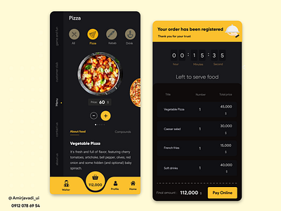 Food Delivery App UI Design