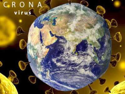 crona virus illustration