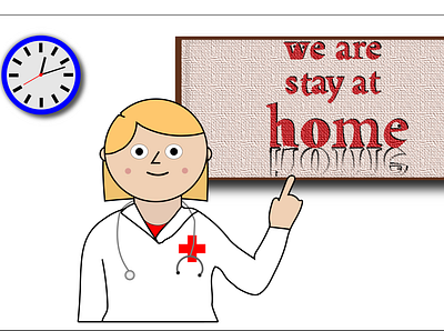 stay at home character design corona corona virus coronavirus doctor doctors illustration illustrator stay at home stay home stay safe stayhome