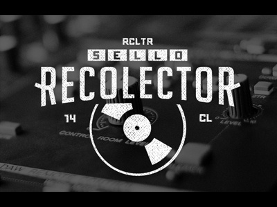 Recolector Propuesta logo rec record sello