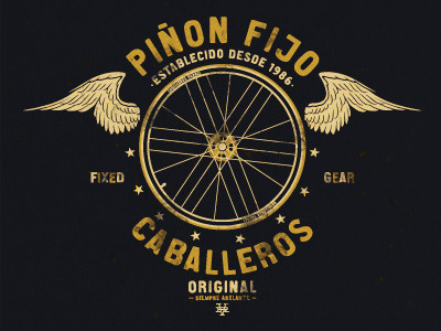 Piñon Fijo bike logo