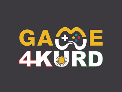 Game 4 Kurd Logo logo logodesign