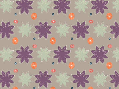 BG FLOWER PATTERN design vector