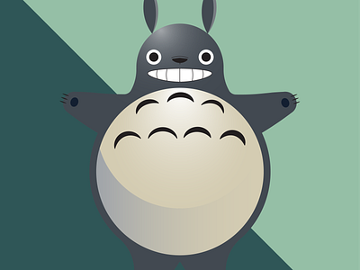 TOTORO design vector