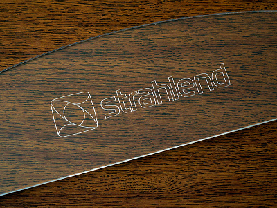 Strahlend's Acrylic Glass acrylic ali corporate identity effendy equipment glass laser logo medical strahlend