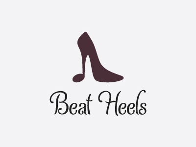 Beat Heels - WIP ali beat effendy fashion glamour heels hot logo modern music musical notes note notes shoe