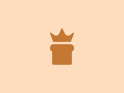 BAKINGS artisan bakery logo baking brand identity branding bread crown effendy food icon identity design king logo mark symbol