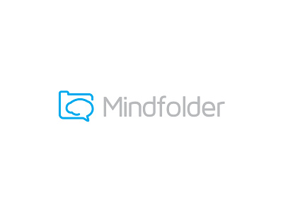 Mindfolder ali app brain effendy folder logo mind note software speech bubble