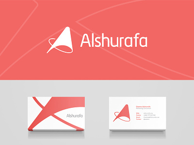 Alshurafa ali business card consulting digital marketing effendy identity inbound marketing logo marketing motivational speaker