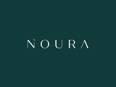 NOURA brand identity branding fashion feminine hijab light logo logotype luxury luxury branding luxury logo modern noor noura serif serif font star typography womenswear wordmark