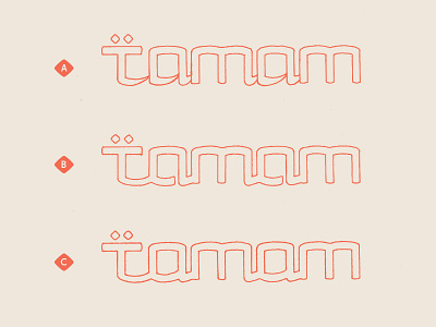 Tamam Logotype Options