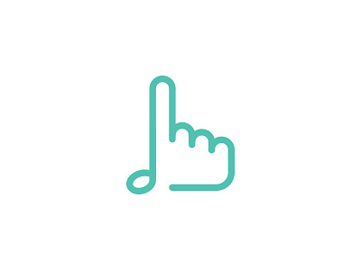 Sound + Tap app audio beat effendy hand logo mark music sound symbol tap touch