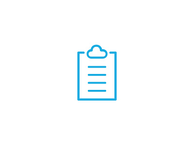 Cloudboard board clipboard cloud cloud computing document effendy icon logo note notepad