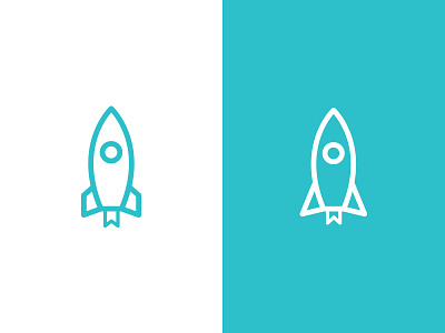 Rocket + Bookmark accounting app bookkeeping bookmark effendy fast identity logo logo design mark rocket