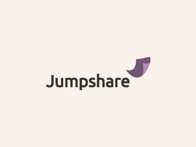 Jumpshare air ali effendy file flying identity j jump jumpshare logo paper purple s share sharing service startup