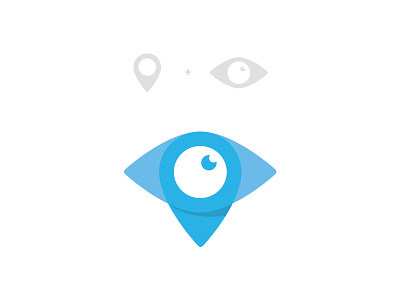 Location Pin + Eye ali app bird concept effendy eye identity location pin logo pin safety
