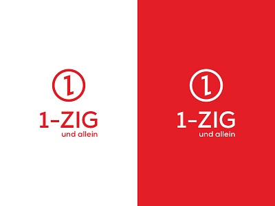 1 Zig 1z 1zig ambigram brand denim fashion identity logo logomark unique urban zig