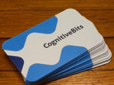 Cognitive Bits Printed Business Card