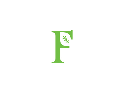F + Leaf ali brandmark effendy f identity leaf logo logo design organic