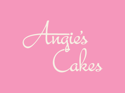 Angie's Cakes by Muhammad Ali Effendy on Dribbble