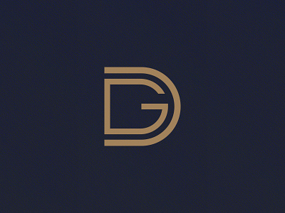 DG Monogram ali brand identity branding dg effendy initials luxury monogram outline symbol trademark typography