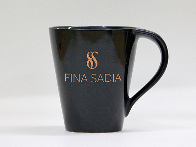 FINA SADIA brand identity identity interior designer logo luxury mockup monogram mug shot