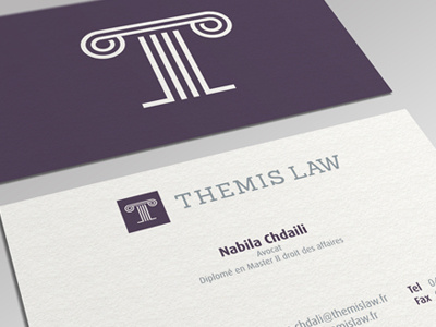 Themis Law Business Card advocate ali business business card corporate identity effendy firm france greek justice law law bureau lawyer legal litigation logo mark simple sophisticated stationary stationery symbol themis visiting card