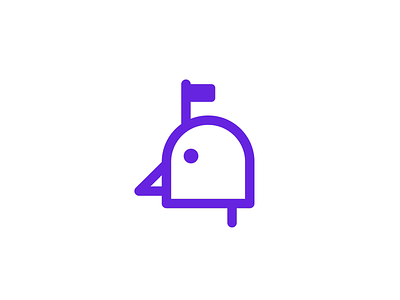 Bird + Mailbox Logo Design ali branding effendy icon identity illustration logo mailbox mark piegon symbol
