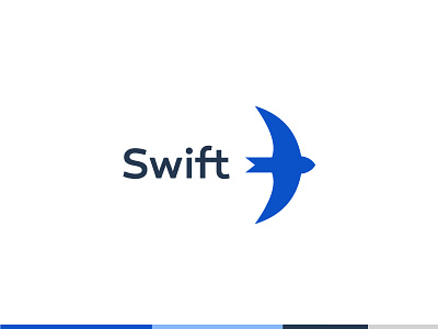 Swift abstract bird brand branding ecommerce effendy fast geometric icon identity logo logomark mark startup startup logo swift