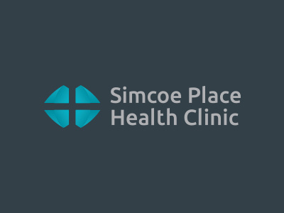 Simcoe Place Health Clinic - FINAL abstract ali canada care caring clinic effendy family health logo medical physician security simcoe symbol