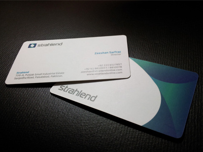 Strahlend Business Card 
