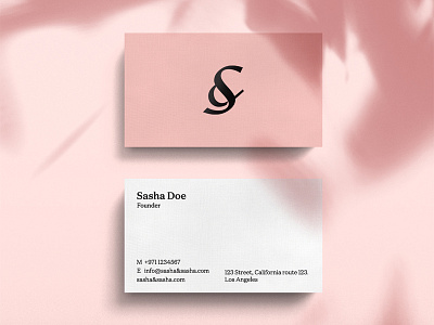 S Ampersand - Business Card