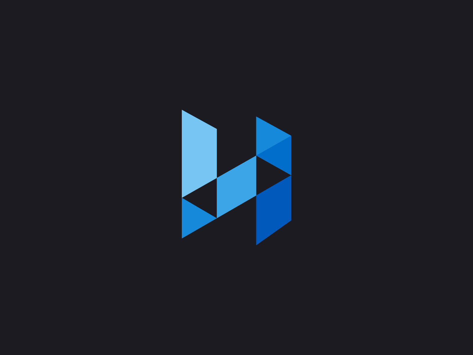 H Logomark by Muhammad Ali Effendy on Dribbble